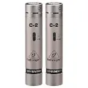 BEHRINGER C-2 Micrófonos Cardiode de Condensador Instrumentos Musicales Batería SET 2 Piezas