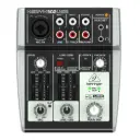BEHRINGER XENYX 302USB Consola 5 Entradas, 1 en XLR, USB, Interfaz