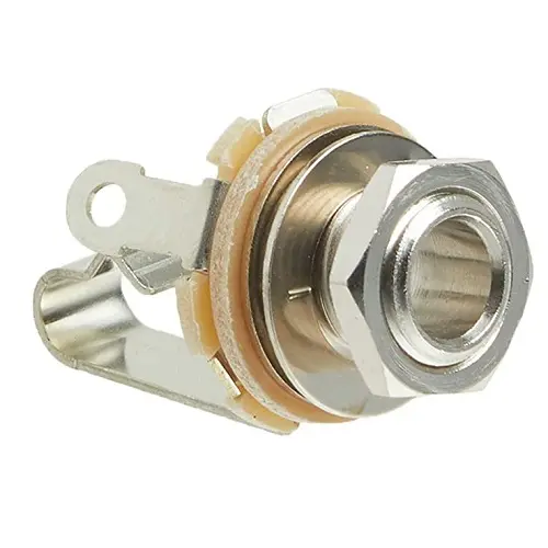 CONECTOR JACK 1/4 6.35MM MONO CHASIS  SWICHCRAFT