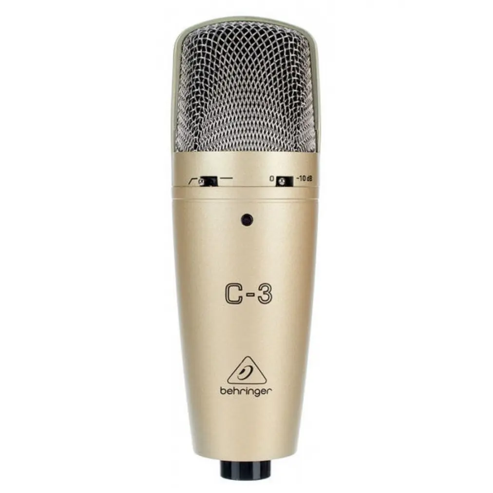 BEHRINGER C-3 Micrófono Estudio Grabación De Condensador