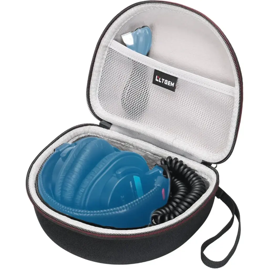 Estuche semi duro de Audífonos Plegables Tipo SONY MDR7605 LTGEM Funda de transporte