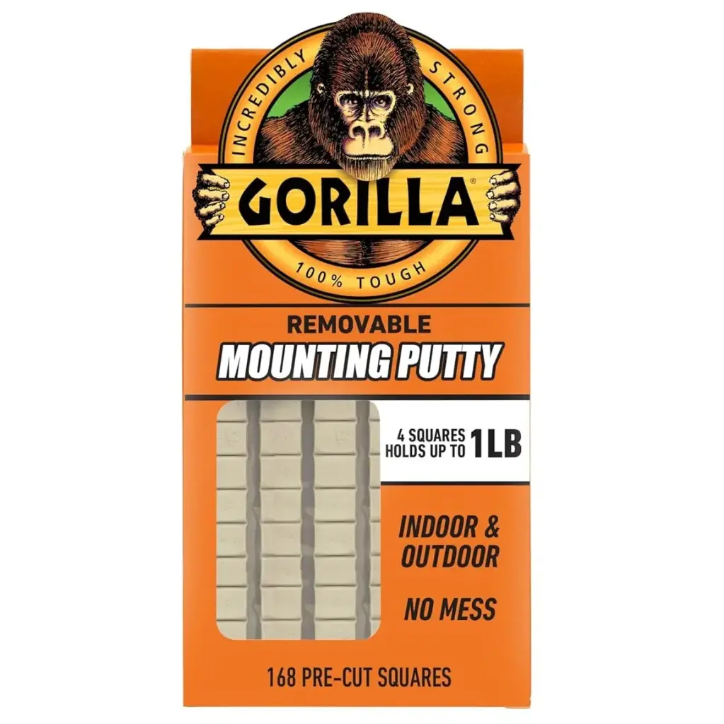 GORILLA MOUNTING PUTTY MASILLA ADHESIVA REUTILISADLE ( PARA CHAPAS )