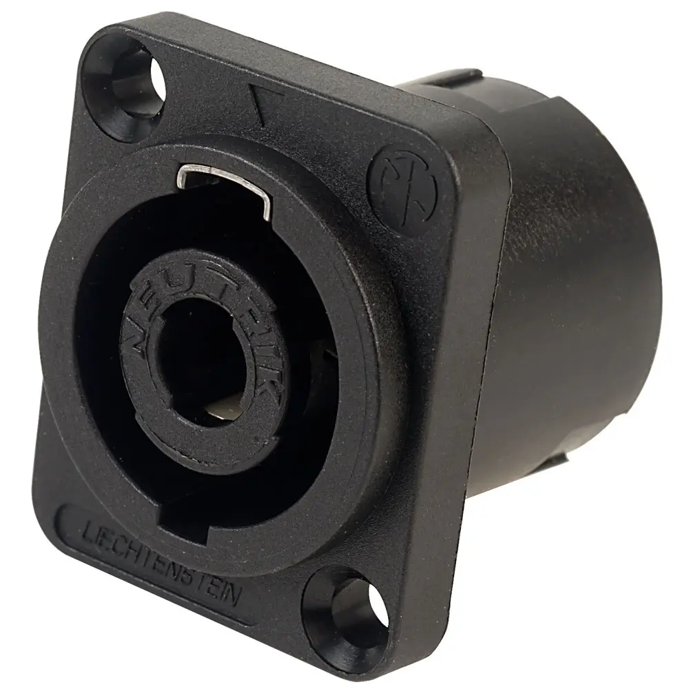 NEUTRIK NL4MPXX CONECTOR SPEAKON 4 PINES Macho Chasis Cuadrado