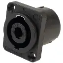 NEUTRIK NL4MPXX CONECTOR SPEAKON 4 PINES Macho Chasis Cuadrado