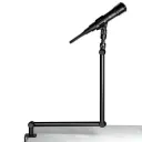 PARAL STAND PEDESTAL DE MICROFONO BRAZO JIRAFA TIPO RADIO RUBESEE PL-1007