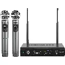 PHENYX PRO PTU-52-2H MICROFONOS INALAMBRICOS de Mano UHF 2 Canales