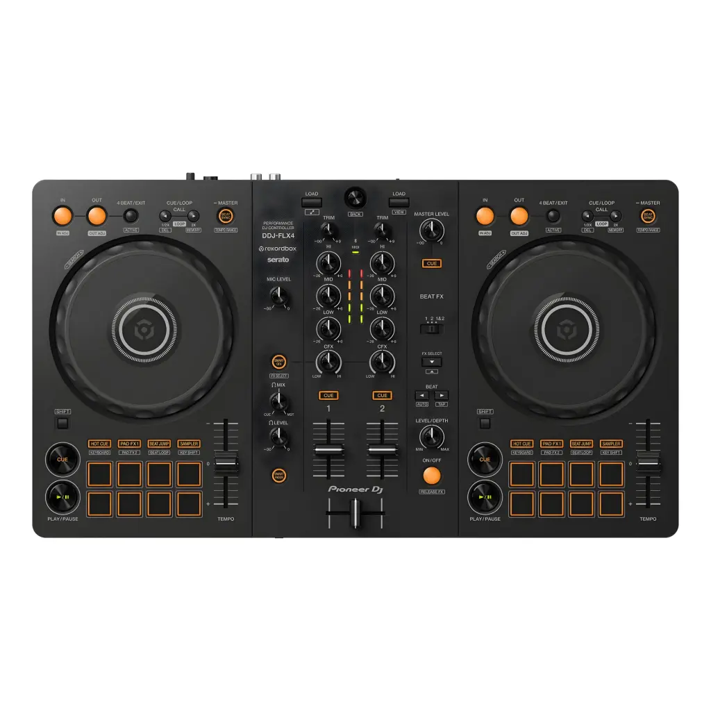 PIONEER DJ DDJ-FLX4 CONTROLADOR DJ DE 2 CANALES PROFESIONAL
