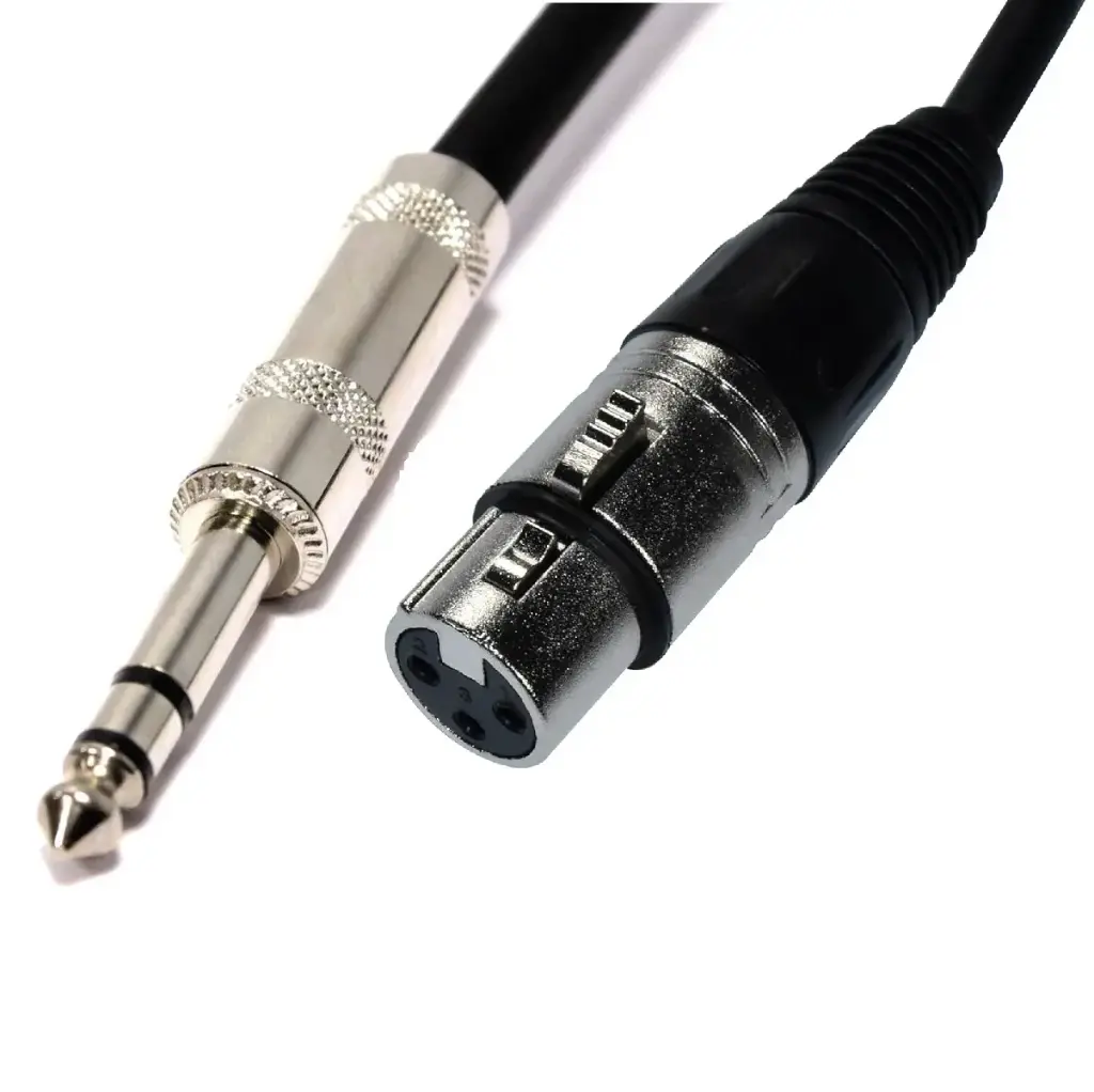 SAYPRO SA-C42-25FT XLR Hembra a PLUG Estéreo Para Audio Balanceado o Micrófono 7.5 MTS