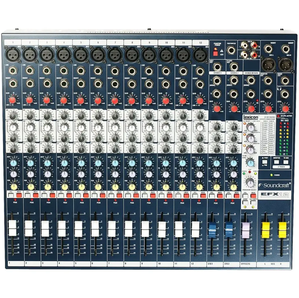SOUNDCRAFT EFX12 Consola Pasiva 12 Canales