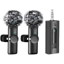 SPORTKEE K2 WIRELESS MINI LAVALIER 2 Micrófonos Inalámbricos Balita Solapa a un 1 receptor para teléfonos Android podcasts, YouTube, Entrevistas.