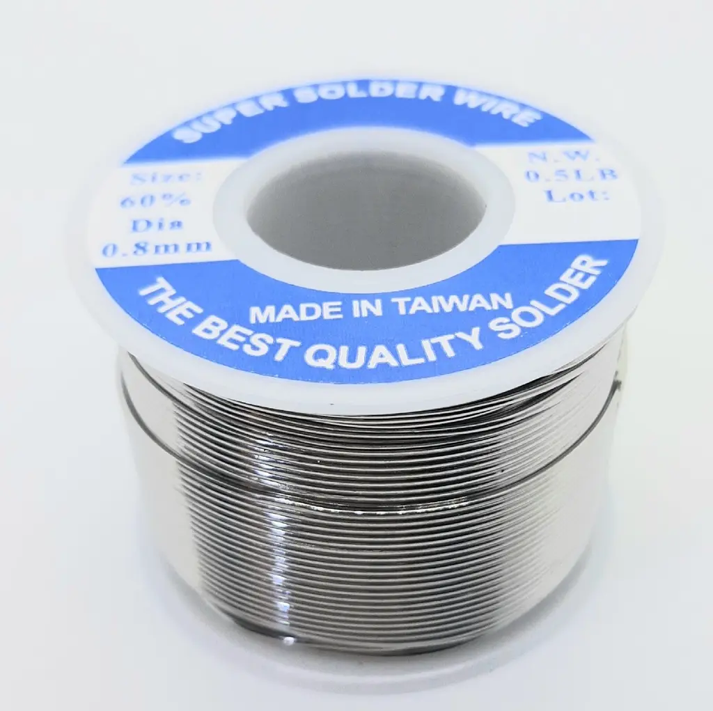 SUPER SOLDER WIRE 60/40 100G ESTAÑO 0.8mm 100gr