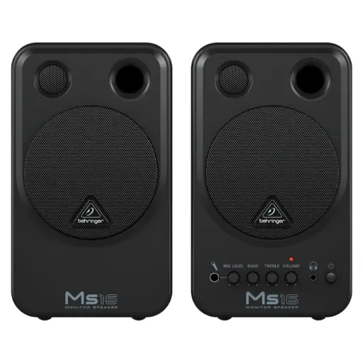 [MS16_US1] BEHRINGER MS-16 Monitores De Estudio Amplificados 16W (EL PAR)