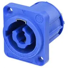 [NAC3MPXXB-WOT] NEUTRIK NAC3MPXXB-WOT CONECTOR POWERCON CORRIENTE 20A 127V CHASIS BLANCO