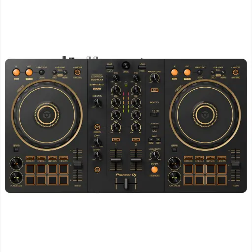 [DDJ-FLX4-N] PIONEER DJ DDJ-FLX4-N CONTROLADOR DJ DE 2 CANALES PROFESIONAL DETALLES DORADOS