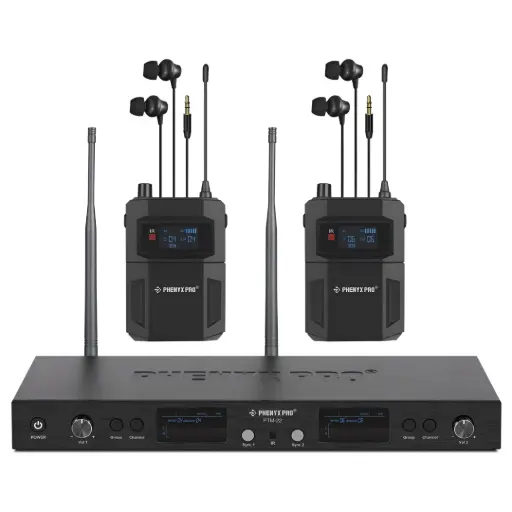 [PTM-22-2B-500] PHENYX PRO PTM-22-2B-500 In-Ear Belt-Pack Monitor personal de Oído
