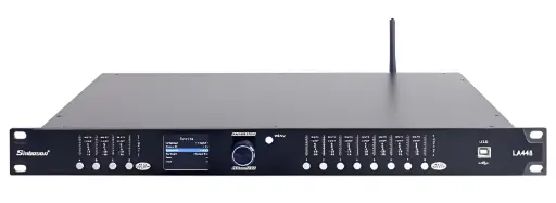 [LA448] SINBOSEN LA448 Procesador De Audio digital 4X8 Con WiFi y filtro FIR