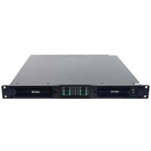 [D4-2000 SIN DSP] SINBOSEN D4-2000 Amplificador Clase D Digital 19000W (4760W x 4 Canales a 2 Ohms) 