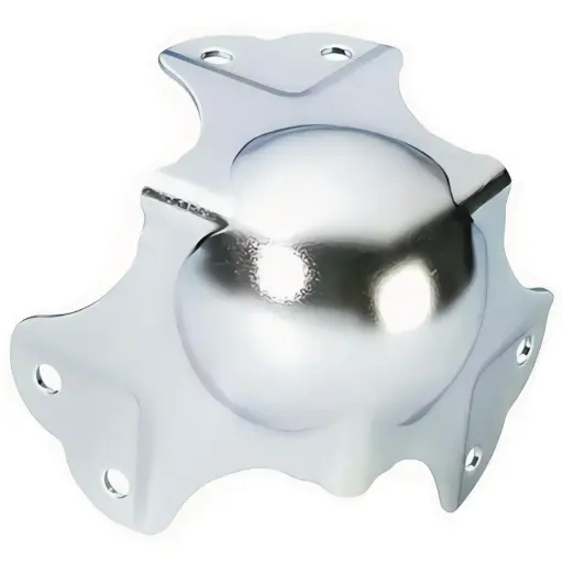 [Herrajes C1340/30CH] PENN ELCOM C1340/30Z ESQUINERO DE BOLA DE 6 HUECOS PARA RACK Con Guía Troquelada Para Angulo De 30mm