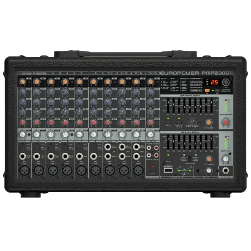 [PMP2000D] BEHRINGER PMP2000D Consola Amplificada 2 X 400W 14 Entradas con Efecto
