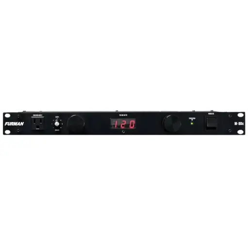 [M8DX] FURMAN M8DX Regleta de Corriente 9 Tomas con Reloj Electrónico de Voltaje y Luz 