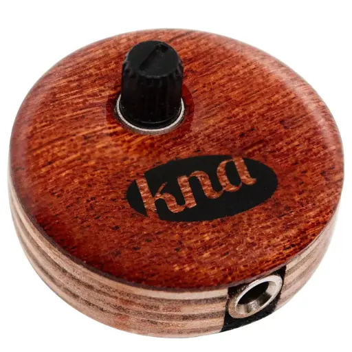 [KNA UP-2] MICROFONO CHAPA PASTILLA PIEZOELECTRICA PICKUP GUITARRA CLASICA O ACUSTICA KNA UP-2 Con Control de Volumen