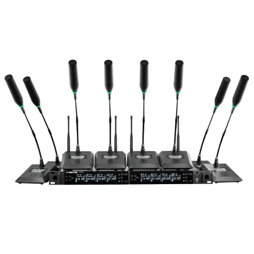 [PTC-8-8G-US] PHENYX PRO PTC-8 MICROFONO INALAMBRICO DE CONFERENCIAS 8en1 UHF