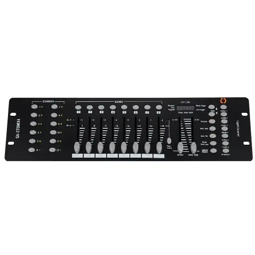 [SA-CTDMX4] SAYPRO SA-CTDMX4 TD-192 DMX SHOW DESIGNER DMX512  Consola Controlador De Luces DMX 192 Canales