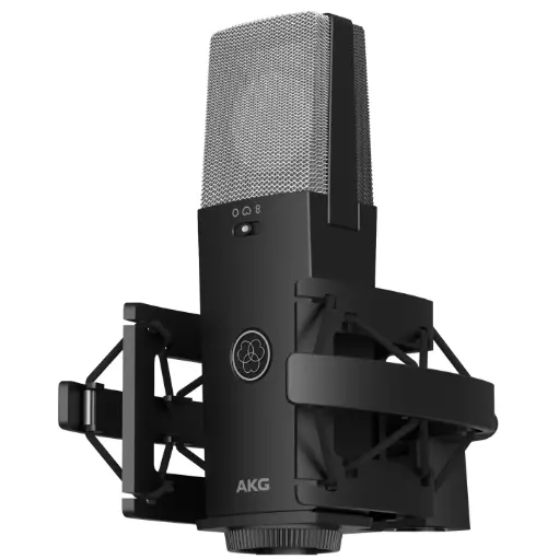 [C114] AKG C114 Micrófono Estudio Grabación De Condensador Con Araña 