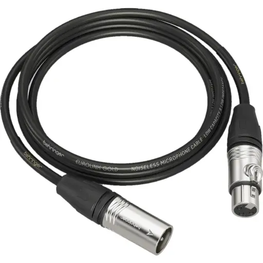 [GMC-300] BEHRINGER GMC-300 CABLE DE MICROFONO / CORNETA AMPLIFICADA 3MTS XLR, 0.22MM 24AGW