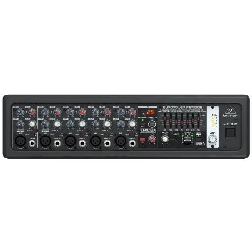 [PMP550M] BEHRINGER PMP550M Consola Amplificada 500W 5 Entradas