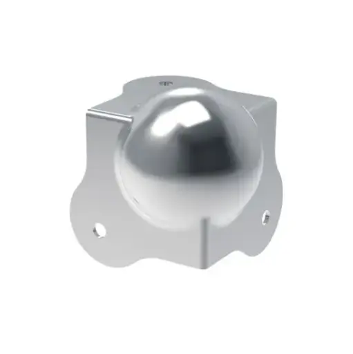 [Herrajes C1352Z] PENN ELCOM C1352Z ESQUINERO DE BOLA DE 3 HUECOS PARA RACK con Guía 