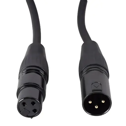 [XL12A] ACCU CABLE XL12A Cable de Micrófono XLR A XLR 3.6 MTS