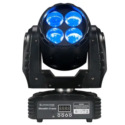 [STEALTH-CRAZE] ADJ ELIMINATOR STEALTH CRAZE LUZ CABEZAL MOVIL 40W