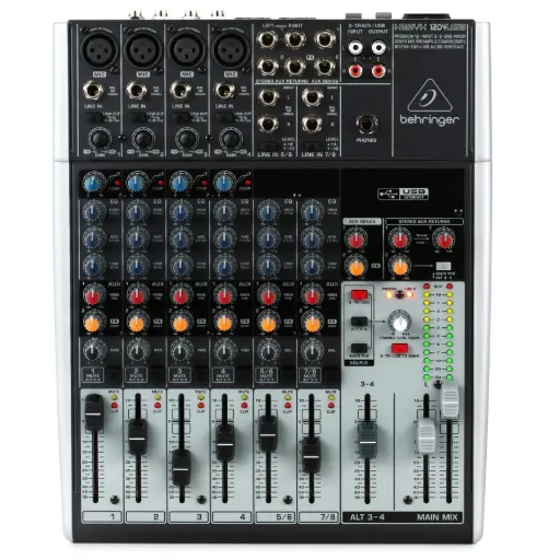 [XENYX 1204USB] BEHRINGER XENYX 1204USB Consola 12 Entradas, 2 BUS, USB, Interfaz