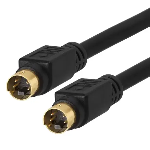 [VH976] CABLE DE VIDEO TIPO S-VIDEO 1.80 MT