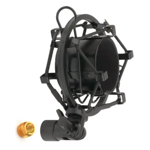 [APM225] CLAMP CLIP DE SOPORTE TIPO ARAÑA PARA MICROFONO DE ESTUDIO