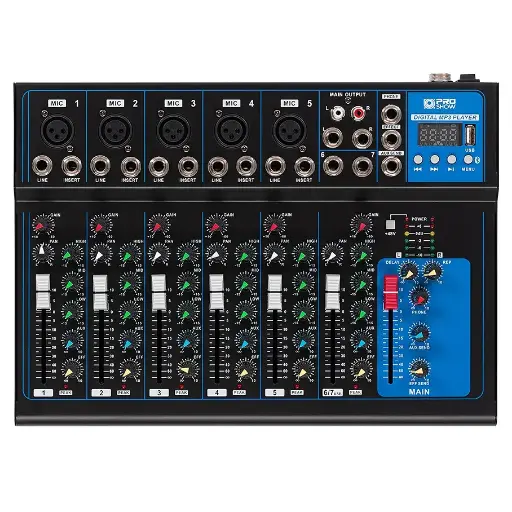 [CONSOLA F7USB] CONSOLA CHINA F7USB 7 Entradas, USB, PHAPTOM