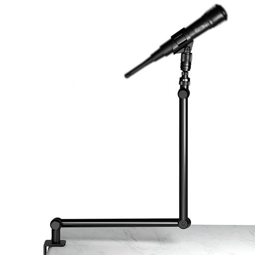 [PL-1007] PARAL STAND PEDESTAL DE MICROFONO JIRAFA TIPO RADIO RUBESEE