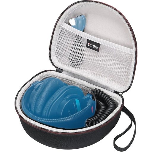 [CS127] Estuche semi duro de Audífonos Plegables Tipo SONY MDR7605 LTGEM Funda de transporte