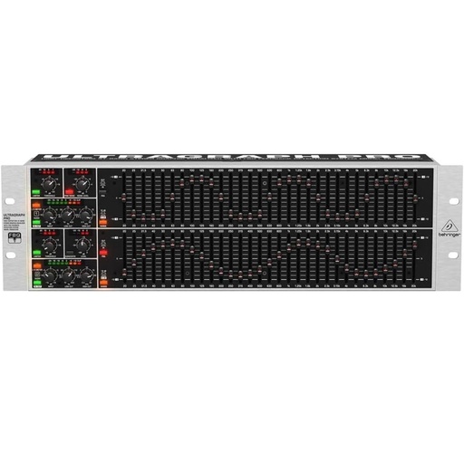[FBQ6200HD] BEHRINGER FBQ6200HD Ecualizador Gráfico 31 Bandas Estéreo Con detección de Feedback