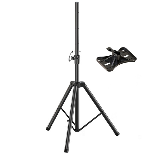 [FS-502 STAND] PARALES DE CORNETA FS-502 STAND TRIPODE DE ALUMINIO COLOR NEGRO