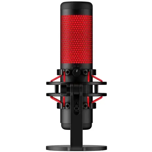 [QuadCast 4P5P6AA] HyperX QuadCast  Micrófono condensador USB Gaming, podcasts, Twitch, YouTube, Discord