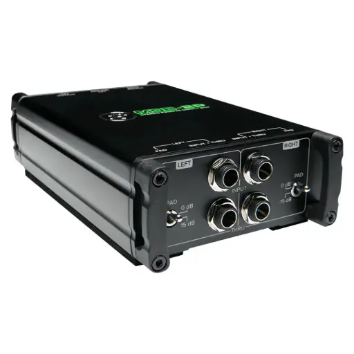 [MDB-2P] MACKIE MDB-2P DIRECT BOX CAJA DIRECTA PASIVA Estéreo (Dos Canales)