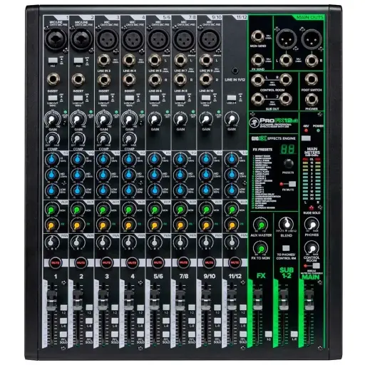 [PROFX12V3+ PLUS] MACKIE PROFX12v3+ PLUS Consola 12 Entradas USB con Bluetooth