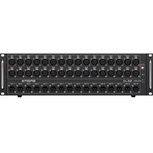 [DL32 StageBox] MIDAS DL32 Stage Box PARA X32 M32 M32R de 32-pre de micrófono y 16 salidas, interfaces a ULTRANET y ADAT