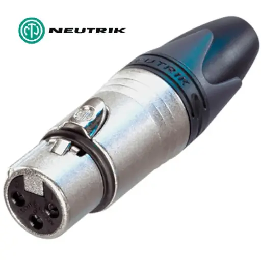 [NC3FXX] NEUTRIK NC3FXX CONECTOR XLR HEMBRA AEREO