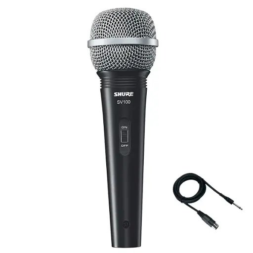 [SV100] SHURE SV100 MICROFONO VOCAL KARAOKE CON CABLE XLR A XLR