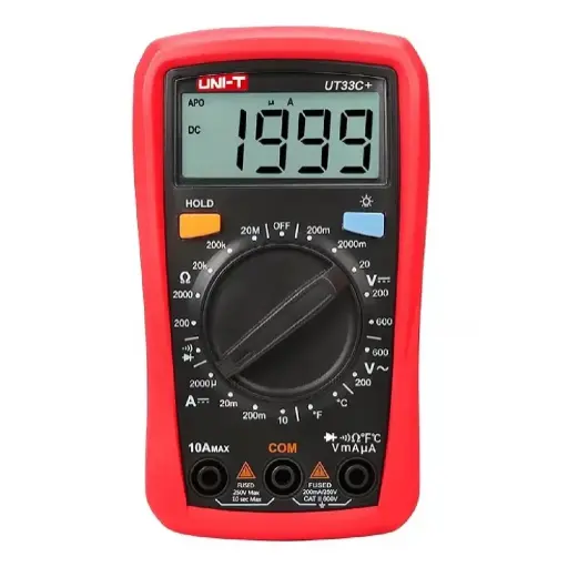 [UT33C+] UNI-T UT33C+ Tester Probador Multímetro Digital True RMS hasta 600V